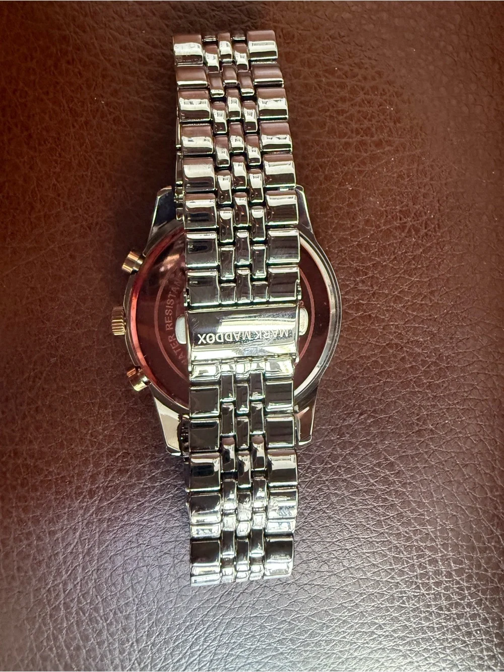 Men's Two-Tone Silver and Gold Chronograph Watch